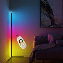 Load image into Gallery viewer, RGB Corner Floor Lamp Modern Simple LED Rod Floor Lamps Living Room SP