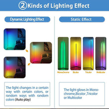Load image into Gallery viewer, RGB Corner Floor Lamp Modern Simple LED Rod Floor Lamps Living Room SP