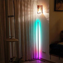 Load image into Gallery viewer, RGB Corner Floor Lamp Modern Simple LED Rod Floor Lamps Living Room SP