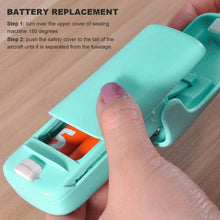 Load image into Gallery viewer, Portable Fast Household Food Pressure Sliding Lid Sealing Machine