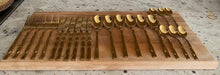 Load image into Gallery viewer, 24-Piece Stainless Steel Satin Finish Cutlery Set Rose Gold Collection