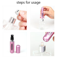 Load image into Gallery viewer, 5ml Perfume Atomizer Portable Liquid Container For Cosmetics Mini