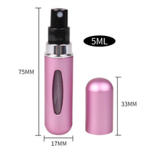 Load image into Gallery viewer, 5ml Perfume Atomizer Portable Liquid Container For Cosmetics Mini