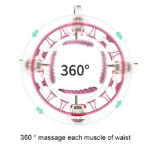 Load image into Gallery viewer, Smart Counting Hula Hoop Auto-Spinning Removable and Adjustable Hoop