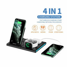 Load image into Gallery viewer, Magnetic Power Tiles 4 In 1 Wireless Charging Station