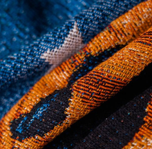 Load image into Gallery viewer, Halloween style tassel throw blanket for beds sofa towel single full