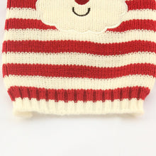 Load image into Gallery viewer, Armi store Christmas Striped Knit Dog Sweater Dogs Festival Sweaters