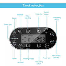 Load image into Gallery viewer, Automatic Pet Feeder Smart Stainless Steel Food Pan With Voice Record