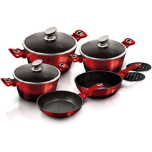 Load image into Gallery viewer, 10-Piece Noir Edition Kitchen Cookware Set