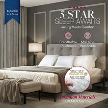 Load image into Gallery viewer, Beckham Hotel Series Gel Pillow (Pack of 2) Luxurious Plush Gel Pillow