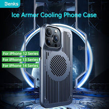 Load image into Gallery viewer, Benks New Ice Armor Magnetic Cooling Case For Iphone 12 13 Pro Max