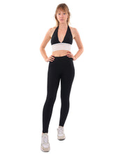 Load image into Gallery viewer, Copy of Bentley Set - Leggings & Sports Bra - Black & White