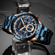 Load image into Gallery viewer, Curren Men Watch Top Brand Luxury Sports Quartz Mens Watches Full