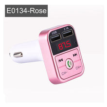 Load image into Gallery viewer, Car Bluetooth 5.0 Fm Transmitter Wireless Handsfree Audio Receiver
