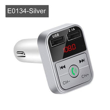 Load image into Gallery viewer, Car Bluetooth 5.0 Fm Transmitter Wireless Handsfree Audio Receiver