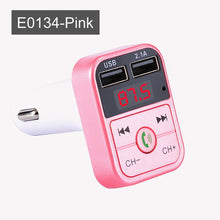 Load image into Gallery viewer, Car Bluetooth 5.0 Fm Transmitter Wireless Handsfree Audio Receiver