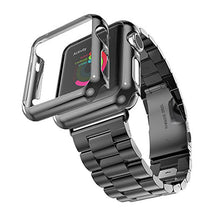 Load image into Gallery viewer, Case+Strap For Apple Watch Band 45mm 44mm 40mm 42mm 38mm Stainless