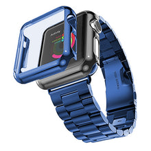 Load image into Gallery viewer, Case+Strap For Apple Watch Band 45mm 44mm 40mm 42mm 38mm Stainless