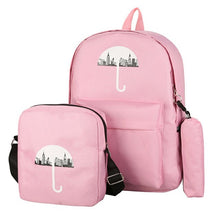 Load image into Gallery viewer, Casual Female Pouch 3Pcs Canvas School