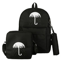 Load image into Gallery viewer, Casual Female Pouch 3Pcs Canvas School