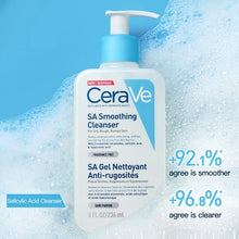 Load image into Gallery viewer, Cerave Cleanser Hydrating Foaming Sa Smoothing For Oily Dry Skin