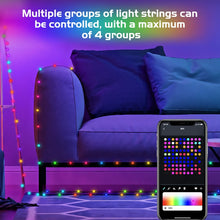 Load image into Gallery viewer, Christmas Tree RGB Lights Smart Bluetooth Control USB LED String Lamp