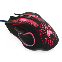 Load image into Gallery viewer, Colorful LED Computer Gaming Mouse Professional Ultra precise Game For