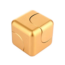 Load image into Gallery viewer, Colorful Small Square Magnetic Fidget Spinner Fingertip Gyro Metal