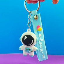 Load image into Gallery viewer, Cute Pvc Colorful Bear Keychain Handmade Diy Tassels Gloomy Bear Car