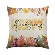 Load image into Gallery viewer, DIDIHOU Happy Fall Thanksgiving Day Cushion Cover