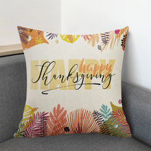 Load image into Gallery viewer, DIDIHOU Happy Fall Thanksgiving Day Cushion Cover