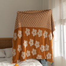 Load image into Gallery viewer, Dunxdeco Cozy Comfort Blanket Knitted Bedspread Soft Cobertor Sweet