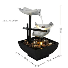 Load image into Gallery viewer, Desktop Fountains Minimalist Waterfall Fountain Tabletop Water