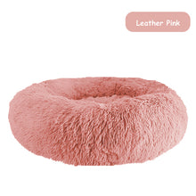 Load image into Gallery viewer, Donut Dog Bed Warm Soft Long Plush Pet Cushion For Samll Large Dog