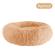 Load image into Gallery viewer, Donut Dog Bed Warm Soft Long Plush Pet Cushion For Samll Large Dog