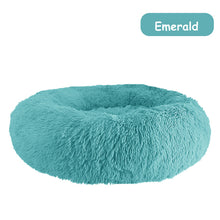 Load image into Gallery viewer, Donut Dog Bed Warm Soft Long Plush Pet Cushion For Samll Large Dog