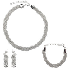 Load image into Gallery viewer, Dubai Africa Big Gold Color Choker Necklace Bracelet Set For Women Hip