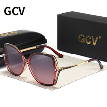 Load image into Gallery viewer, Gcv Brand Luxury Women Polarized Sunglasses Fashion Lady's Uv400