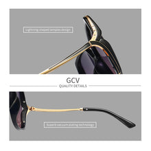 Load image into Gallery viewer, Gcv Brand Luxury Women Polarized Sunglasses Fashion Lady's Uv400