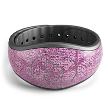 Load image into Gallery viewer, Glamorous Pink Scales - Decal Skin Wrap Kit for the Disney Magic Band