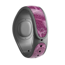 Load image into Gallery viewer, Glamorous Pink Scales - Decal Skin Wrap Kit for the Disney Magic Band