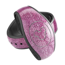 Load image into Gallery viewer, Glamorous Pink Scales - Decal Skin Wrap Kit for the Disney Magic Band