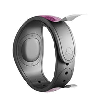 Load image into Gallery viewer, Glamorous Pink Scales - Decal Skin Wrap Kit for the Disney Magic Band