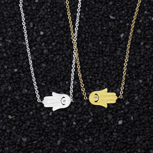 Load image into Gallery viewer, Good Luck Hamsa Charm Bracelet Turkey Evil Eye CZ