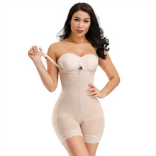 Load image into Gallery viewer, Women Shapewear Slimming Bodysuit Underbust Bodyshaper Thigh Zipper