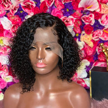 Load image into Gallery viewer, wigs human hair lace front curly human hair full lace wig for black