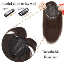 Load image into Gallery viewer, HAIRRO 11inch Women Clip In Hair Extensions 3 Clips Natural Straight