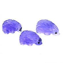 Load image into Gallery viewer, Natural Indigo Fluorite Quartz Animal Ornament Crystal Hedgehog For