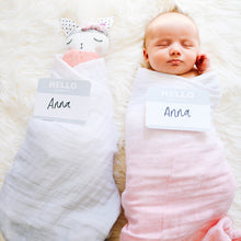 Load image into Gallery viewer, Grey Stone - Organic Swaddle Blanket