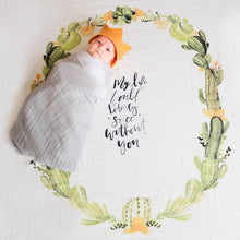 Load image into Gallery viewer, Grey Stone - Organic Swaddle Blanket